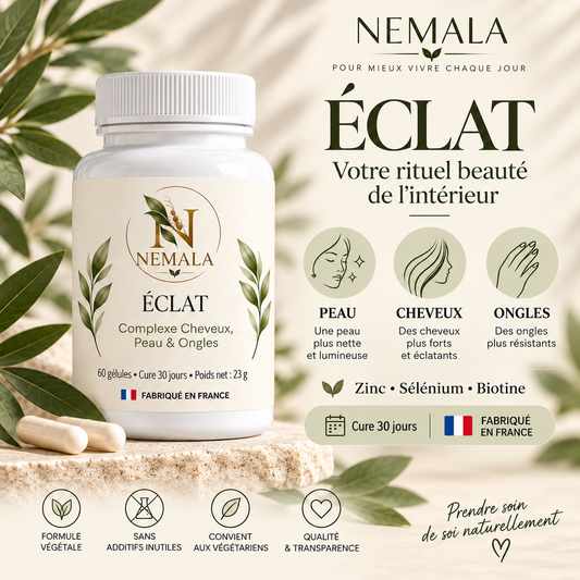 NEMALA ÉCLAT – Complexe Cheveux, Peau & Ongles